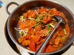 -贵州辣子鸡番茄鸡