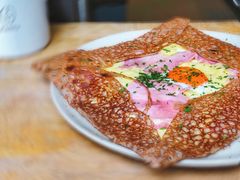 巴黎火腿鸡蛋芝士蘑菇可丽饼-RAC BAR(安福路店)