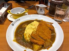炸猪排咖喱蛋包饭-CoCo壱番屋(久光百货店)
