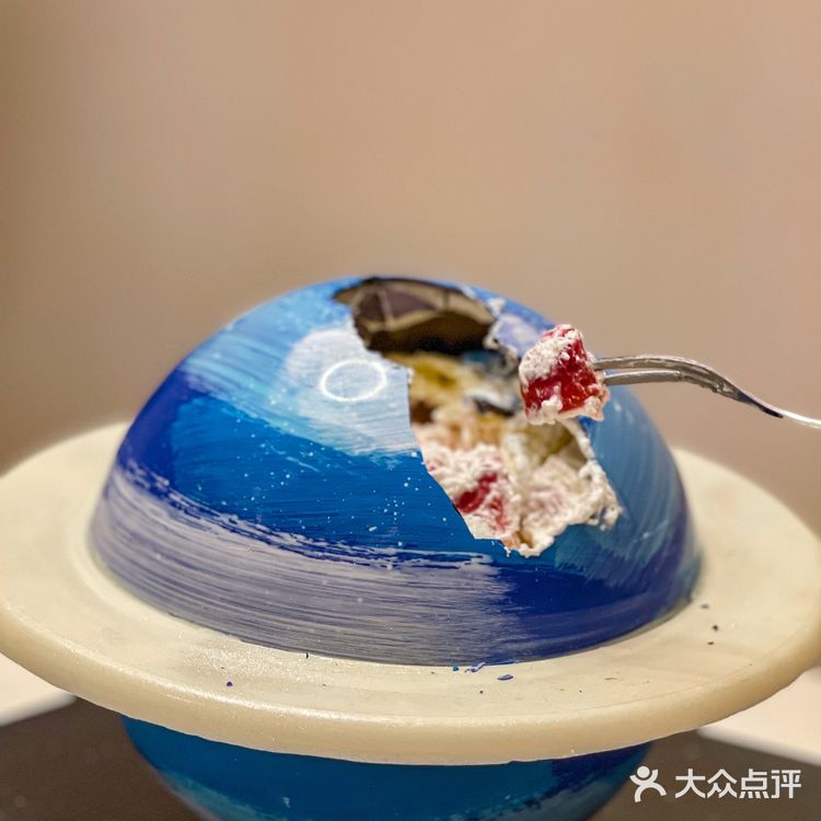 夜空中最亮的星球蛋糕‼️我也终于拥有