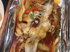 铁板锡纸深海鲈鱼-高第街56号餐厅(银座商城玉函店)