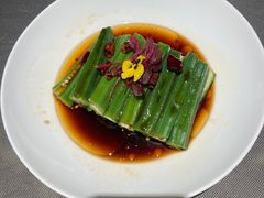 捞汁秋葵-小厨娘绣中淮扬(总统府大行宫店)