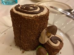 招牌树根蛋糕-莫斯科餐厅