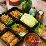 来自洱海的特色烤肉包浆豆腐紫洋芋