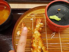 天妇罗炸虾-天ぷら定食まきの(難波千日前店)