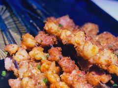 小柒牛肉串-钳小柒·小龙虾蓝龙王烧烤夜宵(长寿路店)