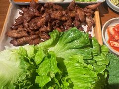 烤梅花肉-长寿参鸡汤(朝韩风情街店)