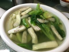 鸡母专供白水煮素菜-芙蓉凰花园酒楼