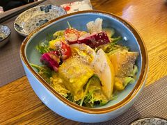 有机蔬菜水果沙拉-樱の千渡日式料理·铁板烧•烧鸟(金盛田广场店)