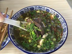 辣子蒜羊血-樊记腊汁肉(竹笆市总店)