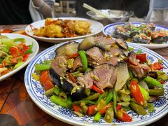 腊肉炒酸笋-文杰餐馆(南洪时尚风情街店)