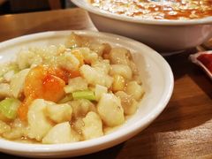 龙利鱼爆鲜虾-陈傻子餐厅(世纪都会店)