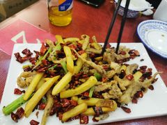 干炒鱿鱼须-桃子餐厅·天津菜(红星路直营店)