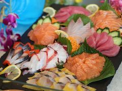 生鱼片-烟台金海岸希尔顿酒店·開自助餐厅