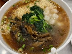 虾仁爆鳝面-老西白点心店