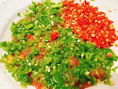 双椒牛肉-爸爸炒料牛排老火锅(建设路旗舰店)