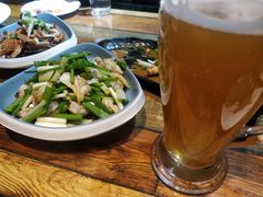 香葱拌蚬尖-金谷园饺子·烧烤(人大总店)