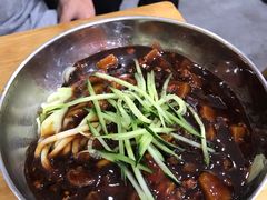 炸酱干拌面-上汤土豆面
