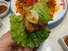 烤厚切猪五花肉（原味）-韩香福烤肉庄园(荣成店)