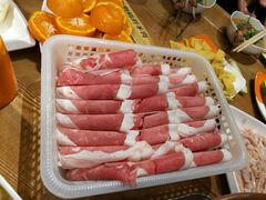 冻羊肉卷-津门羊大爷·铜锅涮肉(黄河道店)