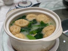 手打鱼腐浸时蔬-白云宾馆·白云宴餐厅