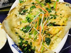 多宝鱼清蒸-威海渔村(静安旗舰店)
