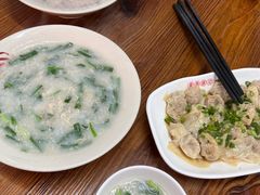 鸡丝蚬粥-象角群记(库充店)