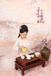 -后宫·古装汉服京剧儿童亲子全家福摄影