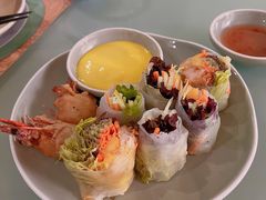 虎虾香芒米纸卷·榴莲汁-CHINCHIN 青青·泰国料理(万象食家店)