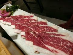 澳洲雪花方切肉-猪啊牛呀羊啊铜盘烤肉(正大广场店)