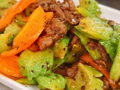 凉瓜牛肉-台北楚楚园馅饼粥(虹桥南丰城店)