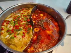 酸菜黑鱼鸳鸯小锅-德林酸菜鱼火锅(南丹店)