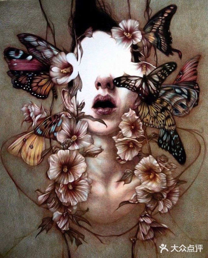 超震撼诡异风铅笔画03