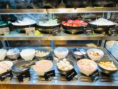 自助取餐区-怡咖啡海鲜自助餐厅(浦东香格里拉店)