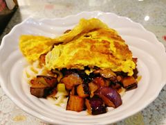 茄子肉丁鸡蛋拌面-文三里屯面馆(三里屯店)