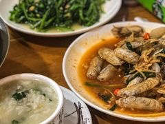 椒丝腐乳空心菜-潮粥馆(长江花园店)