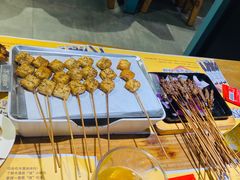 烤鱼豆腐-木屋烧烤(万德庄店)
