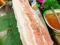 -明洞阿姨·韩式酱蟹烤肉·创意料理(三元桥店)