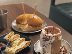 猪扒蛋饼-甘单茶事小馆(洋河店)
