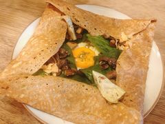 菠菜菌菇可丽饼-salée