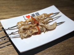 烤鸟贝-潮庭·大连海鲜·炭火烧烤·扇贝王(大连店)