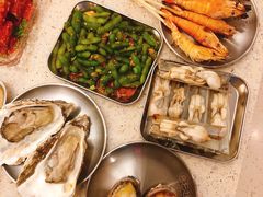 盐烤罗氏虾-白仁仔· 活烤海鲜 宵夜(豫园店)