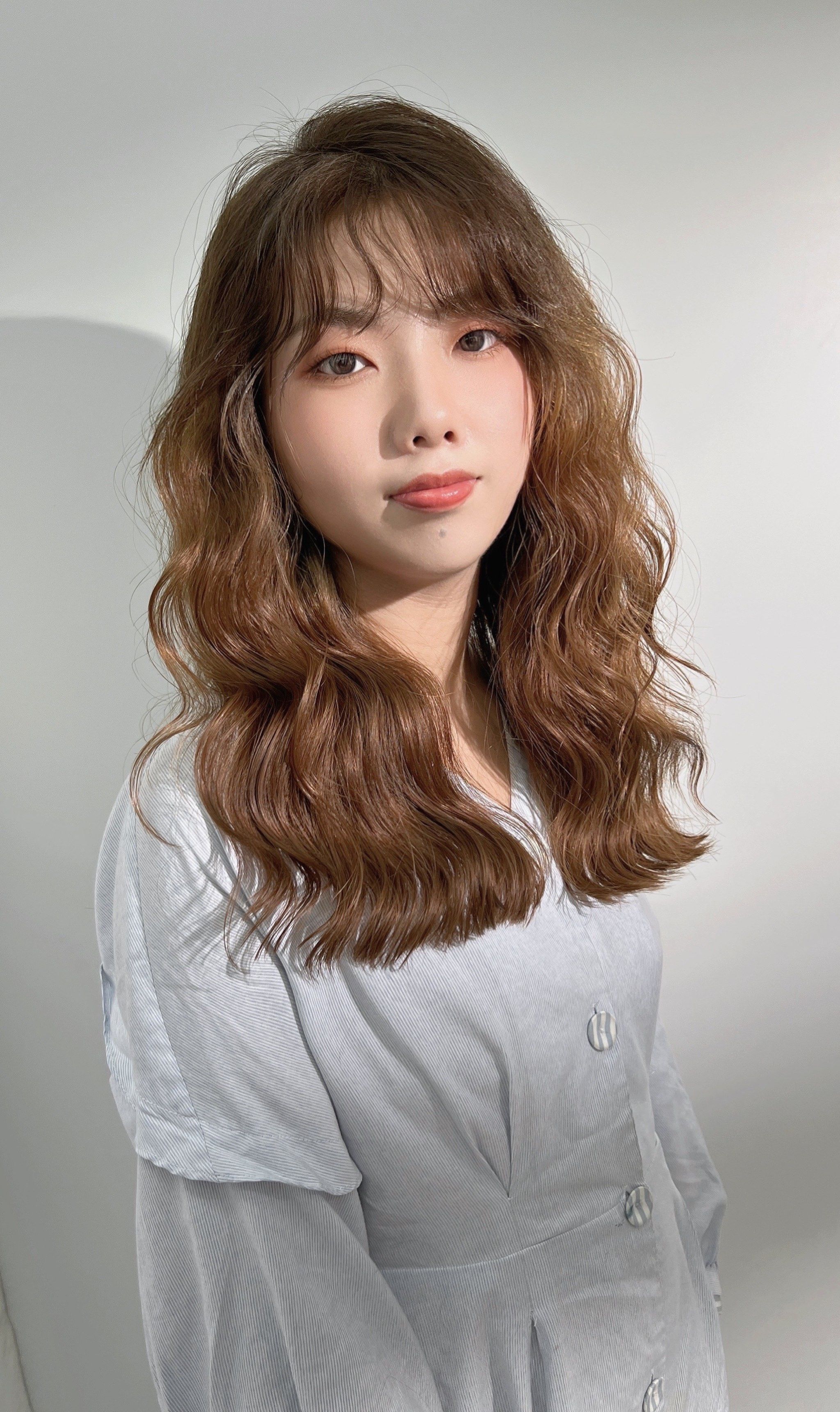 甜美卷发来袭