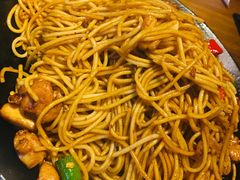爆辣小公鸡炒面-望京一号·重庆江湖菜(工体店)