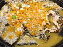 烤猪颈肉-烤匠麻辣烤鱼(青羊万达店)