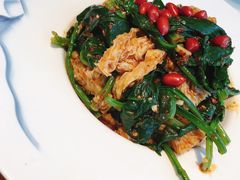 菠菜拌面筋-莲香西域·正宗新疆菜(龙华店)