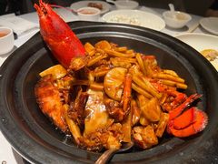 波士顿龙虾炒年糕-玫瑰厅上海菜(兴国路店)