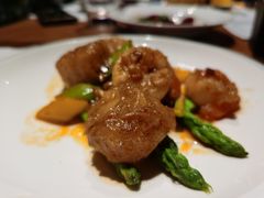自制辣椒酱炒带子虾球-北京柏悦酒店·锦庭餐厅Dining Room