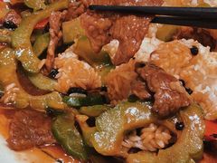 凉瓜牛肉饭-潮庭港式茶餐厅·熊仔奶茶(同济广场店)