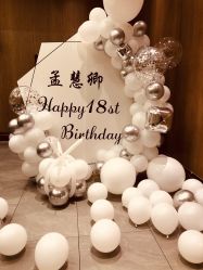 -七月气球布置订婚·宝宝宴· 求婚·生日布置(二七万达店)
